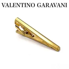 【美品】VALENTINO タイピン ゴールド ストライプ Vロゴのサムネイル