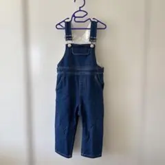コムサフォセット　デニムオーバーオール 100cm