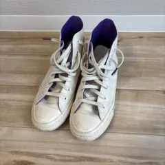 コンバース オールスター ホワイト/パープル