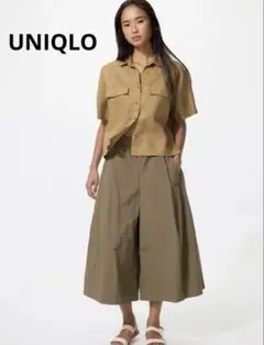 ★美品★ UNIQLO ナイロンキュロットのサムネイル