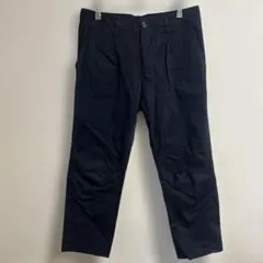 untitled 黒 カジュアルパンツ バックル付きのサムネイル