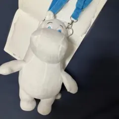 未使用タグ付き ムーミンぬいぐるみ　ポシェット付きショルダーバッグ