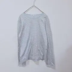 SIMPLE LIFE ストライプ 長袖シャツ レディース M