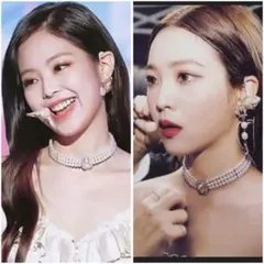 ジェニー、イェリ着用　パール　ネックレス　チョーカー