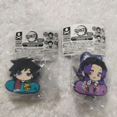 鬼滅の刃 キャラばんちょうこうヘアクリップ壱　胡蝶しのぶ　富岡義勇