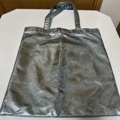 LOWRYS FARM 水色ラメ トートバッグ