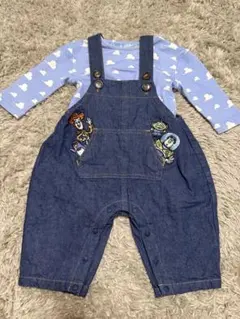 サロペット　Tシャツ　トイ・ストーリー　ディズニー　アカチャンホンポ