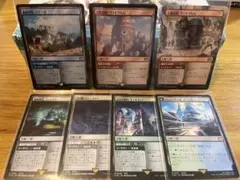 MTG×FF レア土地7枚＋foil土地11枚セット※プロフ要確認