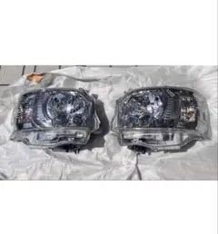 ✨200系 ハイエース インナーブラック LED ヘッドライト左右 MX-396