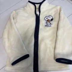スヌーピー フリースパーカー100cm