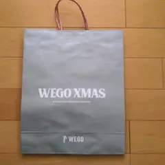 WEGO ショッパー　紙袋　XMASのサムネイル