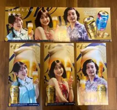 アサヒゴールド パネルボード 佐藤健 柴咲コウ ポスター 特大 大型