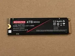 MONSTER STORAGE 4TB NVMe SSD MS950 - メルカリ