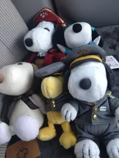 スヌーピーぬいぐるみセット