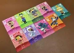 どうぶつの森 amiibo カード グレース　ベルリーナ　他 鳥類多めパック