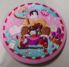 Disney 刺繍缶バッジ シュガー・ラッシュのサムネイル