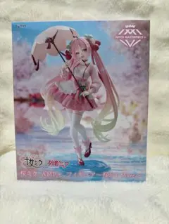 【新品未開封】桜ミク AMP＋ フィギュア 初音ミク 桜ドレスver.