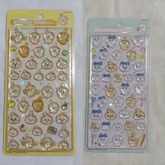 【正規品】ボンボンドロップシール　ちいかわ　ハチワレ　うさぎ　2種セット