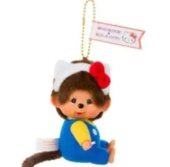 セキグチ　キティ×モンチッチ　コラボ　顔でかSSキーチェーン