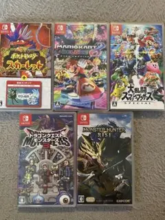 Nintendo Switch ゲームソフト 5本セット