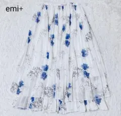 emi+ 花柄プリーツスカートのサムネイル