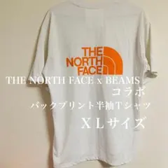 【レア】THE NORTH FACE BEAMSコラボバックプリントTシャツＸＬ