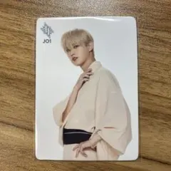 JO1 5th Anniversary 祭り CD予約特典 白岩瑠姫 トレカ