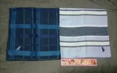 専用です　used　紳士用　ハンカチ　ポロラルフローレン　２枚セットのサムネイル