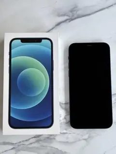 ◆Apple iPhone12 64G 本体 SIMフリー　箱付き◆ネイビー