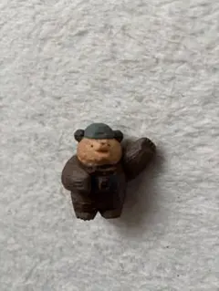 たかはたまさお 木彫り風 フィギュア カメラ熊 ガチャガチャ