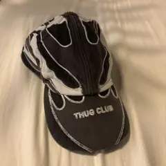 THUG CLUB サグクラブ　キャップ　ファイアパターン　フレイム
