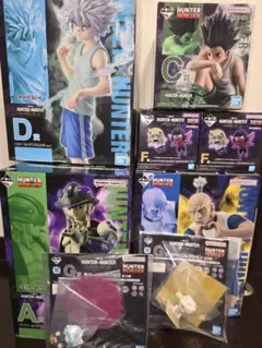 一番くじ　HUNTER×HUNTER　A賞.B賞.C賞.D賞F賞×2　G賞×2