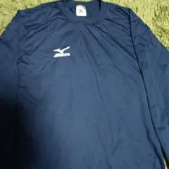 Mizuno ネイビー 長袖Tシャツ （Lサイズ）