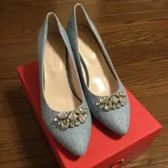 オリエンタル トラフィック パンプス 25.0 ビジュー