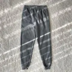 裏起毛　スウェットジョガーパンツ（M）グレー系　ウエストゴム　秋冬