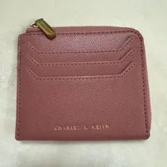 CHARLES & KEITH 財布 ピンク