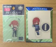 100均コラボ　ブルーロック　千切豹馬　アクスタ