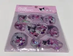 マイメロ クロミ ぷっくりキラキラシール