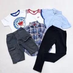 キッズアソート6着 まとめ売り 120サイズ✤Tシャツ等 保育園 小学生 男の子
