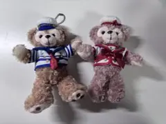 ダッフィー シェリーメイ キーホルダー キーチェーン ぬいぐるみ ディズニーシー
