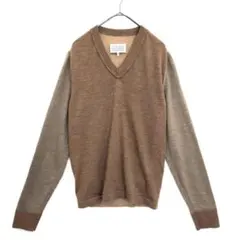 Maison Margiela : 切り替えVネックニットのサムネイル
