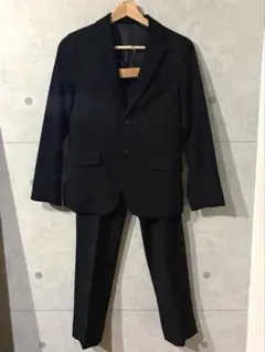 GU ブラック ビジネススーツ パンツスーツ上下