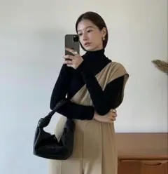 【clane】 ONE SHOULDER STRAIGHT ALL IN ONEのサムネイル