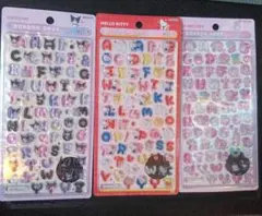 【正規品】ボンボンドロップシール 文字 サンリオ