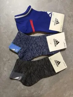 adidas キッズ靴下 3足セット　19-21cm