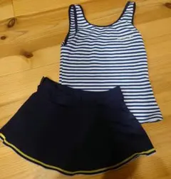 ストライプ水着セット 140センチ