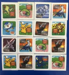 ポケモンパン デコキャラシール 第100弾 10種 16枚セット