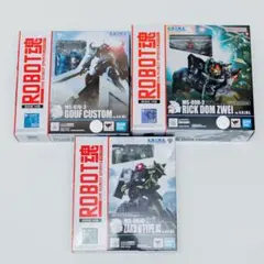 ROBOT魂 SIDE MS 3体セット A.N.I.M.E.　グフ　ドム　ザク ROBOT魂 SIDE MS 3体セット A.N.I.M.E. グフ ドム ザク - メルカリ