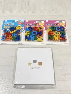 新品未使用　マグネット　アルファベット　数字のサムネイル