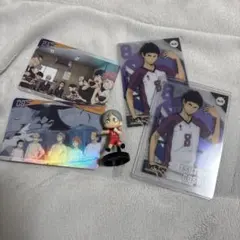 ハイキュー‼︎ ハイキュー　灰羽リエーフ　五色工　フィギュア　カードセット